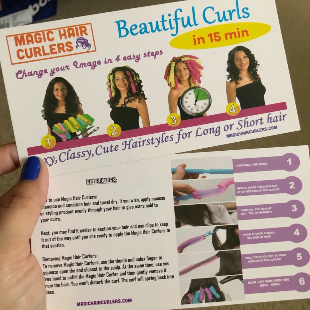 Magic Hair curlers
